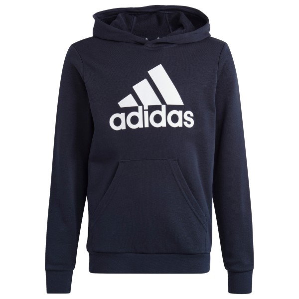 adidas - Kid's Big Logo Essentials Cotton Hoodie - Hoodie Gr 140 blau von Adidas