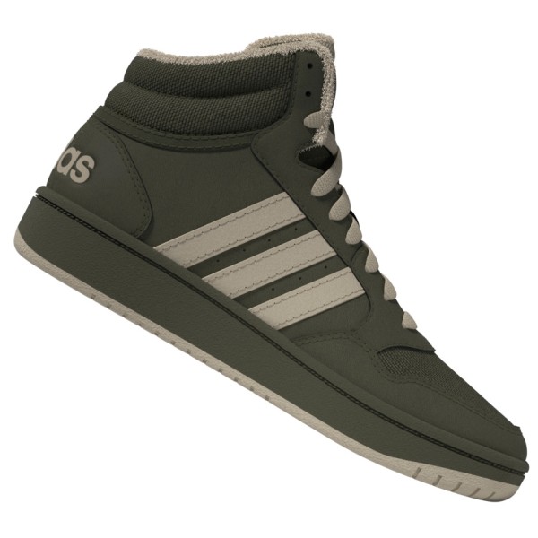 adidas - Kid's Hoops Mid 3.0 - Winterschuhe Gr 3 oliv von Adidas