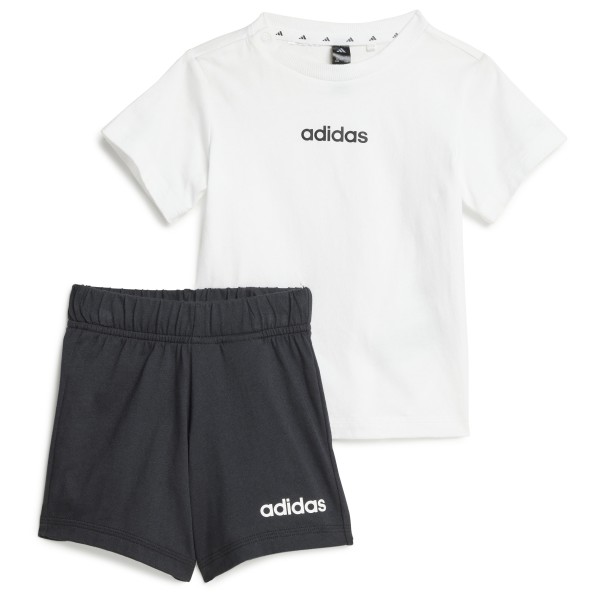 adidas - Kid's Linear Logo T-Set 160 - Jogginganzug Gr 80 weiß adidas - Kid's Linear Logo T-Set 160 - Jogginganzug Gr 80 weiß von Adidas