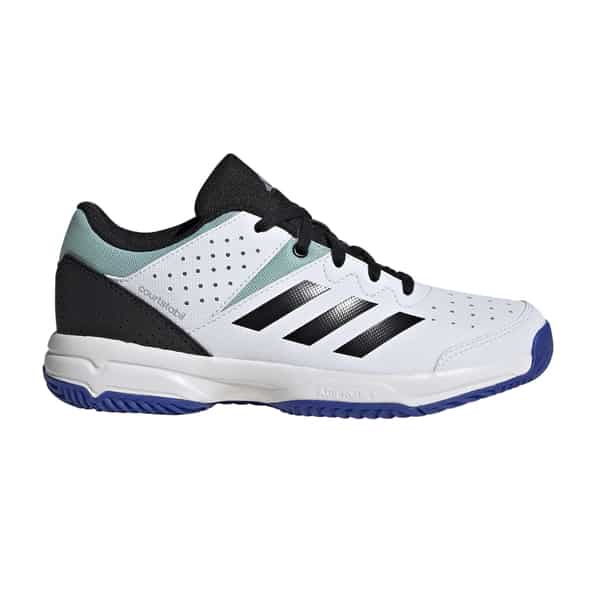 adidas Kinder Court Stabil JR (Weiß 4,5 UK, 37 1/3 EU) von Adidas