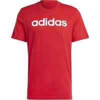 adidas LIN Singel Jersey T-Shirt Herren in rot von Adidas