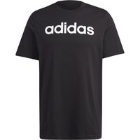 adidas LIN Singel Jersey T-Shirt Herren in schwarz, Größe: M von Adidas