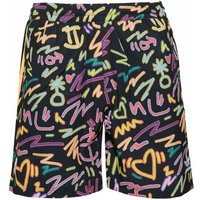 adidas Originals LOVE UNITES Doodle Print Unisex Short HC3087 von Adidas