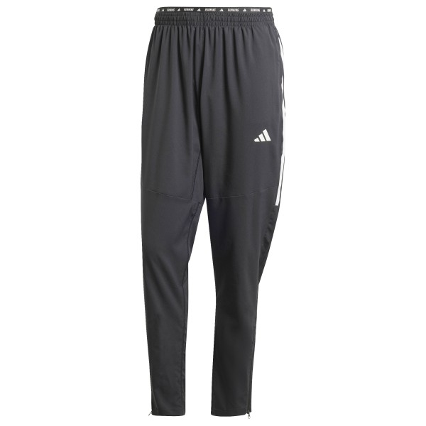 adidas - Own The Run 3-Stripes Pant - Laufhose Gr XL - Regular grau von Adidas