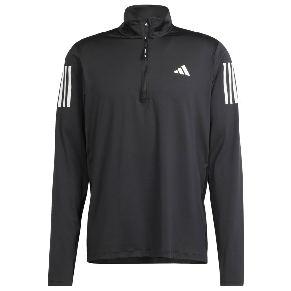 adidas - Own The Run Half Zip - Laufshirt Gr XXL schwarz/grau von Adidas