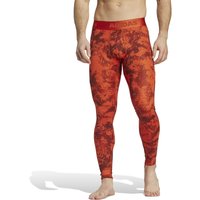 adidas Paris Tech-Fit Tight Herren in orange, Größe: S von Adidas