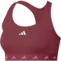 adidas Power Medium-Support Tech-Fit Sport-BH Damen in rot von Adidas