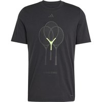 adidas Racket T-Shirt Herren in schwarz adidas Racket T-Shirt Herren in schwarz von Adidas