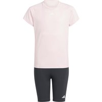 adidas TRAIN ESSENTIALS 3S SET Trainingsanzug Mädchen von Adidas