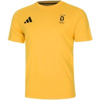 adidas Team FI T-Shirt Herren in gelb von Adidas