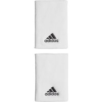 2er Pack adidas Tennis Schweißbänder weiß/schwarz von adidas performance