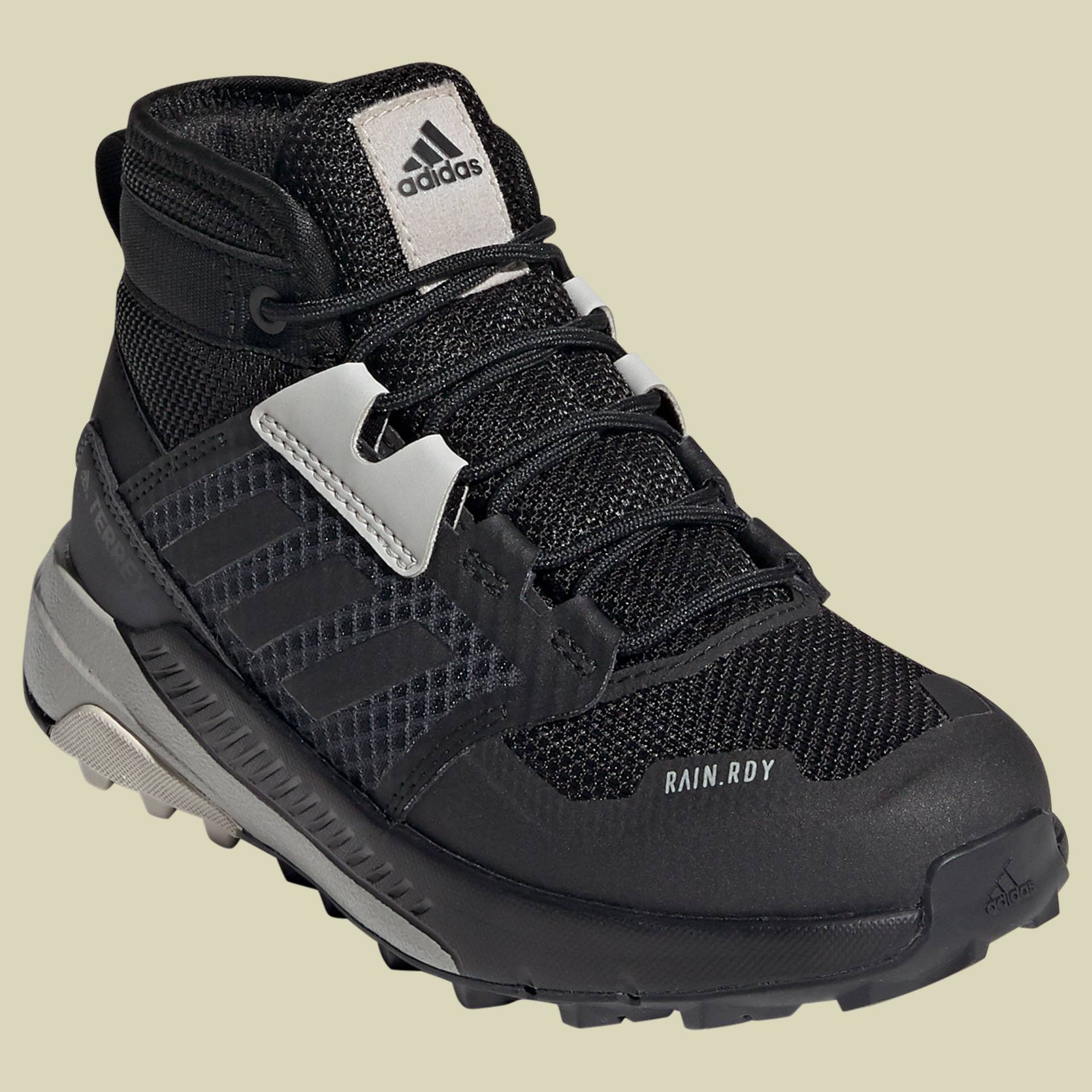 Terrex Trailmaker Mid RAIN.RDY Kids Größe 30,5 Farbe core black/core black/aluminium von Adidas