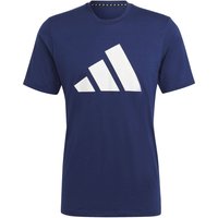 adidas Training Essential Feel Ready Logo T-Shirt Herren in dunkelblau, Größe: S von Adidas