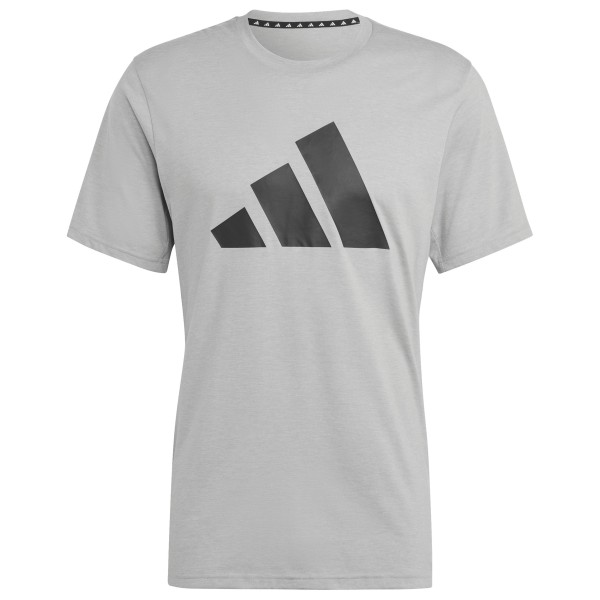 adidas - Training-Essentials FR Logo Tee - Funktionsshirt Gr M grau von Adidas