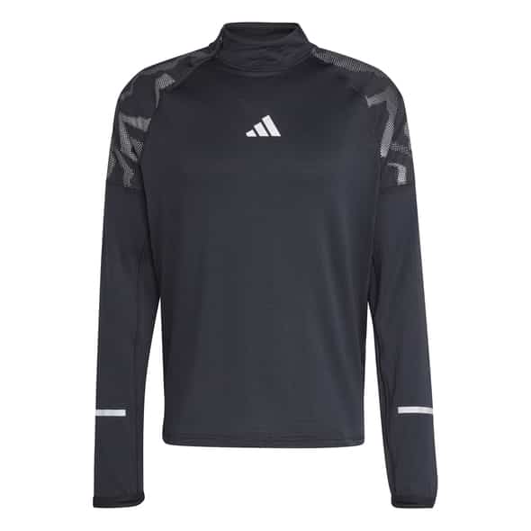 adidas Ultimate High Visibility 1/2 Zip M Herren (Schwarz M) Fitnessbekleidung von Adidas