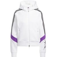 adidas W JL3 HOODIE Stretch Jacke weiß von Adidas