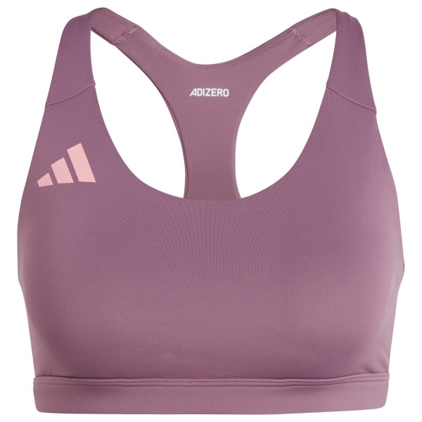 adidas - Women's Adizero Essentials Run Medium Support Bra - Sport-BH Gr L - Cup: E-G rosa/lila von Adidas