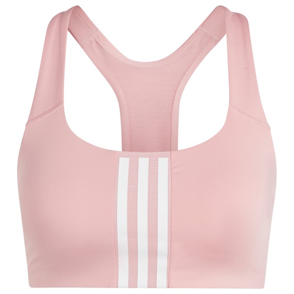 adidas - Women's PWIM Medium Support 3S Bra - Sport-BH Gr S - Cup: A-B rosa von Adidas