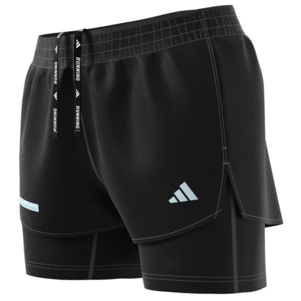 adidas - Women's Ultimate 2In1 Shorts - Laufshorts Gr XS schwarz von Adidas