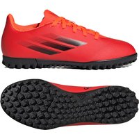 adidas X Speedflow.4 TF Multinocken-Fußballschuhe Kinder red/cblack/solred 36 2/3 von adidas performance