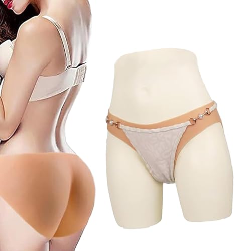 Adima Realistisches Silikon Verstecken Gaff Höschen Po Control Triangle Shorts Gesäß Lifting Control Panty für Transgender,Natrual,Basics von Adima