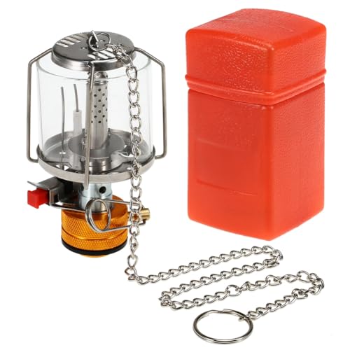 Adririv Outdoor-Camping-Gaslaterne, Piezo-Zündung, Tragbare Mini-Gaszeltlampe, Licht, Campingausrüstung, Kochzubehör von Adririv