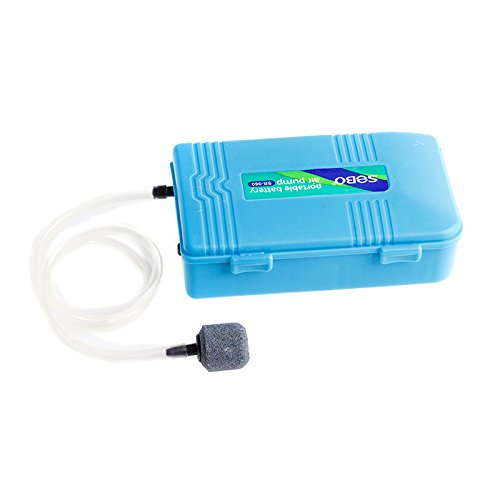 Adrosstoller Aquarium Batteriebetriebener Bubbler für und für Wasserfische von Adrosstoller