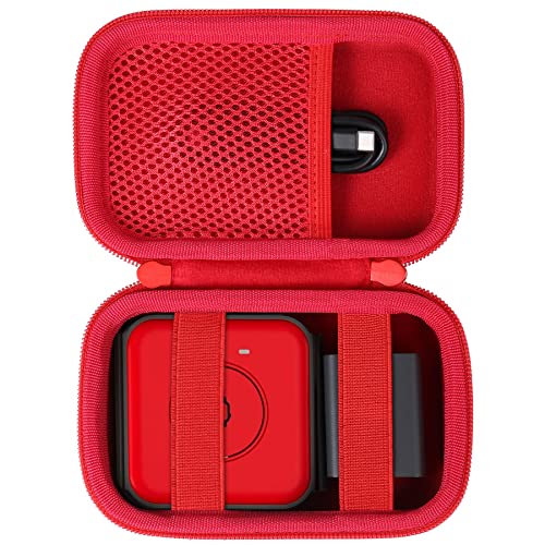 Aenllosi Hart Tasche Hülle für Apetiy/Keepro/ZUMSEY/YORABO/VEGER/ZUJO/Newest 3 in 1 Faltbar Kabelloses Ladegerät Ladestation Wireless Charger, Nur Tasche (rot) von Aenllosi