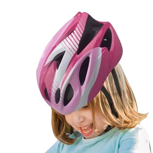 Aeutwekm Helme für Kinder von 3–5 Jahren, leichte Kinderfahrräderhelme, Jungen-Fahrräder, Sicherheitsausrüstung, Fahrräder, Helme, Kinder, stabile, bequeme Sicherheitshüte für Kinder von 8–14 Jahren, von Aeutwekm
