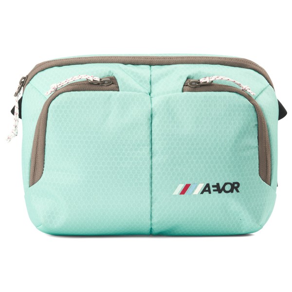 AEVOR - Sacoche Bag - Hüfttasche Gr 4 l grün;rosa von Aevor