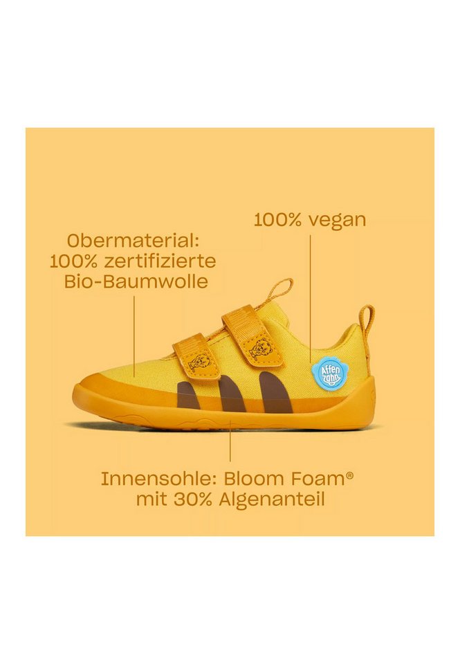 Affenzahn Barfußschuh Baumwolle Lucky Sneaker Affenzahn Barfußschuh Baumwolle Lucky Sneaker von Affenzahn