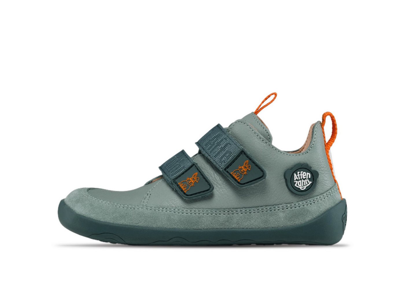 Affenzahn Barfußschuh Leder Buddy, blau Barfußschuh Affenzahn Barfußschuh Leder Buddy, blau Barfußschuh von Affenzahn