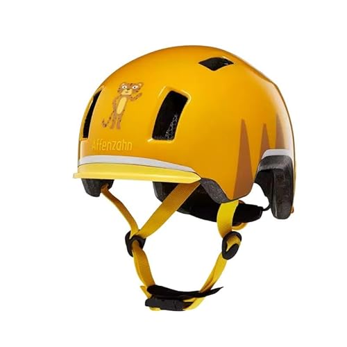 Affenzahn Fahrradhelm robuster Kinderhelm für Mädchen und Jungen für Fahrradfahren, Laufrad und Rollerfahren Tiger - Gelb Affenzahn Fahrradhelm robuster Kinderhelm für Mädchen und Jungen für Fahrradfahren, Laufrad und Rollerfahren Tiger - Gelb von Affenzahn