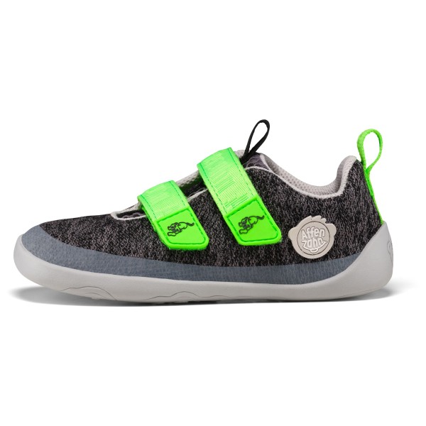 Affenzahn - Kid's Barfußschuh Knit Happy - Barfußschuhe Gr 25 panther /grau Affenzahn - Kid's Barfußschuh Knit Happy - Barfußschuhe Gr 25 panther /grau von Affenzahn