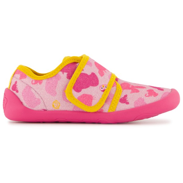 Affenzahn - Kid's Hausschuh Baumwolle Movy - Hüttenschuhe Gr 28 rosa von Affenzahn