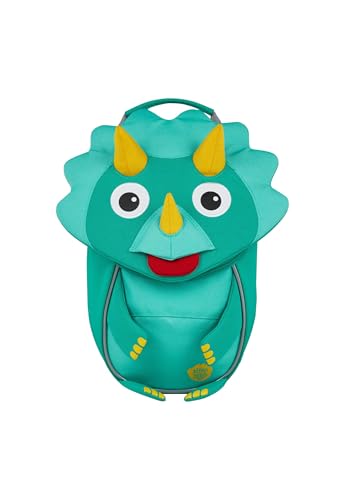 Affenzahn Kleiner Freund Kindergarten-Rucksack für 1-3 Jährige Ergonomisch Reflektierend Ziehzunge mit Namensschild Dinosaurier - Grün Affenzahn Kleiner Freund Kindergarten-Rucksack für 1-3 Jährige Ergonomisch Reflektierend Ziehzunge mit Namensschild Dinosaurier - Grün von Affenzahn