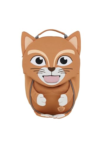 Affenzahn Kleiner Freund Kindergarten-Rucksack für 1-3 Jährige Ergonomisch Reflektierend Ziehzunge mit Namensschild Katze - Braun Affenzahn Kleiner Freund Kindergarten-Rucksack für 1-3 Jährige Ergonomisch Reflektierend Ziehzunge mit Namensschild Katze - Braun von Affenzahn
