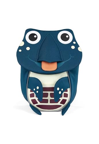 Affenzahn Kleiner Freund Kindergarten-Rucksack für 1-3 Jährige Ergonomisch Reflektierend Ziehzunge mit Namensschild Schildkröte - Petrol Affenzahn Kleiner Freund Kindergarten-Rucksack für 1-3 Jährige Ergonomisch Reflektierend Ziehzunge mit Namensschild Schildkröte - Petrol von Affenzahn