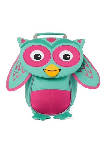 Affenzahn Kleiner Freund Kindergarten-Rucksack für 1-3 Jährige Ergonomisch Reflektierend Ziehzunge mit Namensschild Eule - Türkis Affenzahn Kleiner Freund Kindergarten-Rucksack für 1-3 Jährige Ergonomisch Reflektierend Ziehzunge mit Namensschild Eule - Türkis von Affenzahn