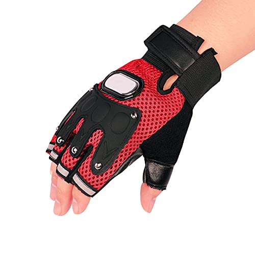 AfinderDE Kinder Jungen Mädchen Fingerhandschuhe Fingerlos Halbfinger Radfahren Handschuhe PU Leder Fahrradhandschuhe Sporthandschuhe Skatehandschuhe AfinderDE Kinder Jungen Mädchen Fingerhandschuhe Fingerlos Halbfinger Radfahren Handschuhe PU Leder Fahrradhandschuhe Sporthandschuhe Skatehandschuhe von AfinderDE