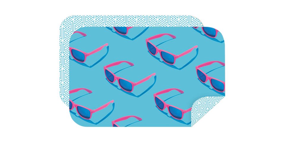 African Rainbow Craft Handtuch Bobums Mikrofaser XL Bedrucktes Handtuch - Rosa Sonnenbrille African Rainbow Craft Handtuch Bobums Mikrofaser XL Bedrucktes Handtuch - Rosa Sonnenbrille von African Rainbow Craft