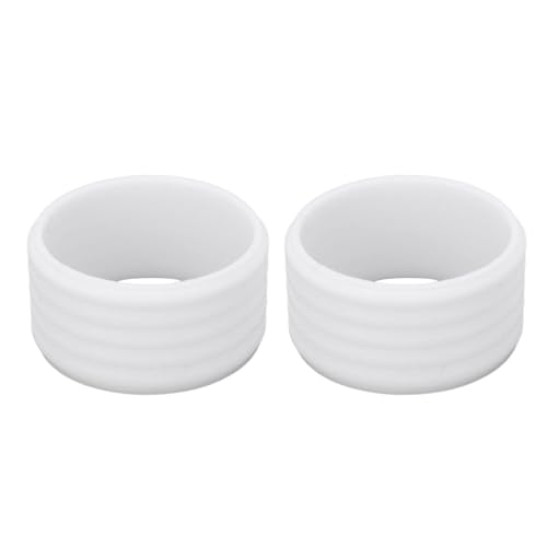 Tennisschläger Ring Silikon, 2 Stück 2,5x1,5cm/1x0,6 Zoll Schweiß Absorption Tennisschläger Band Griff Stretchy Silikon Tennis Overgrip Fix Ring für Squash Racquetball Badminton Baseballschläger Tennisschläger Ring Silikon, 2 Stück 2,5x1,5cm/1x0,6 Zoll Schweiß Absorption Tennisschläger Band Griff Stretchy Silikon Tennis Overgrip Fix Ring für Squash Racquetball Badminton Baseballschläger von Agatige