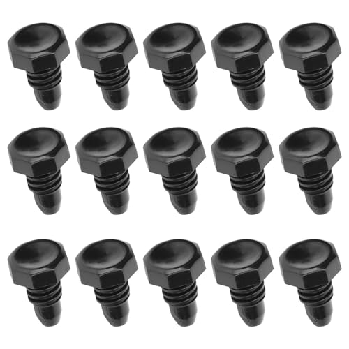 Agatige Billardqueue Rubber Bumper, Billard-Queue-Gummipuffer, 15 Stück Billard-Boden-Gummiabdeckungs-Stöpsel-Schutzpolster Pole Tail Pool Queue-Block Butt Connected Extension Cover Zubehör Agatige Billardqueue Rubber Bumper, Billard-Queue-Gummipuffer, 15 Stück Billard-Boden-Gummiabdeckungs-Stöpsel-Schutzpolster Pole Tail Pool Queue-Block Butt Connected Extension Cover Zubehör von Agatige