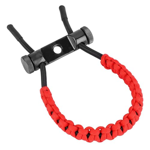 Bogenschießen Handgelenk Bow Sling, Bogenschießen Ausrüstung Einstellbare Compound Handgelenk-Seilschlaufe Schnur Schießscheibe Bogenschießen Handgelenkseil Strap Compoundbogen Recurve Stabilisator Bogenschießen Handgelenk Bow Sling, Bogenschießen Ausrüstung Einstellbare Compound Handgelenk-Seilschlaufe Schnur Schießscheibe Bogenschießen Handgelenkseil Strap Compoundbogen Recurve Stabilisator von Agatige