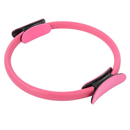 Pilates Ring, Yoga Ring Workout Fitness Doppelgriff Übungskreis Heimtrainingsgeräte(Rosa) von Agatige