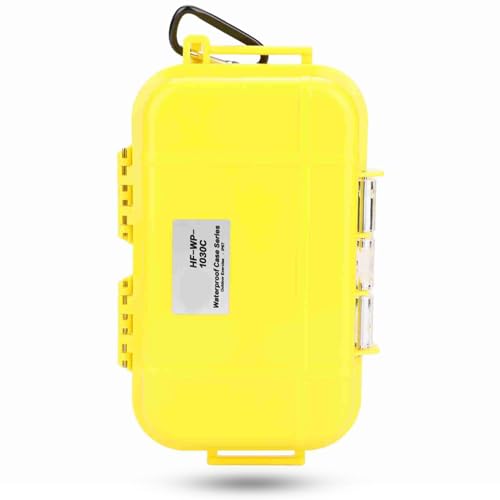19x12x5cm/7.5x4.7x2 inch Trockenbox Outdoor Wasserdichtes Luftdichtes Aufbewahrungsetui Hartschalen Nass luftdicht Tragebox Tackle Organisation Stoßfeste Tragetasche für Camping, Angeln 19x12x5cm/7.5x4.7x2 inch Trockenbox Outdoor Wasserdichtes Luftdichtes Aufbewahrungsetui Hartschalen Nass luftdicht Tragebox Tackle Organisation Stoßfeste Tragetasche für Camping, Angeln von Agatige