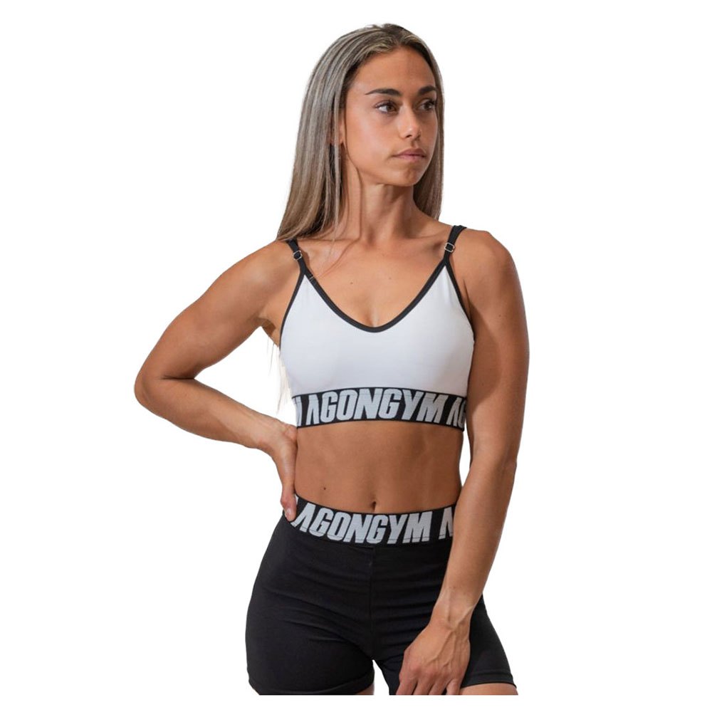 Agongym Pro High Support Sports Top Weiß S Frau Agongym Pro High Support Sports Top Weiß S Frau von Agongym