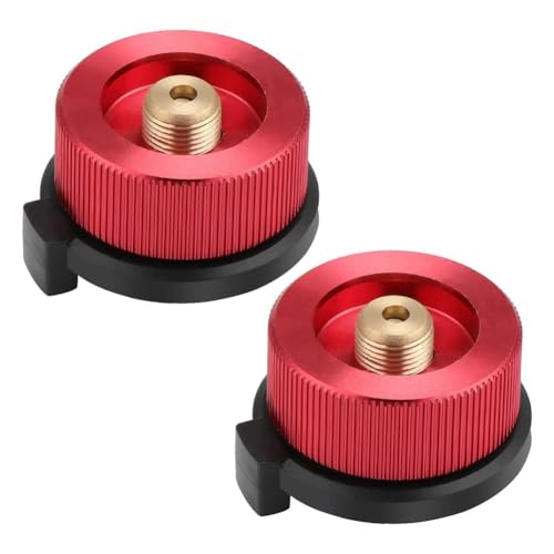 Agwuoetr 2 Stücke Camping Gas Adapter Konverter Herd Anschluss für Butan Kanister EIN Schraube Gas Kartusche Agwuoetr 2 Stücke Camping Gas Adapter Konverter Herd Anschluss für Butan Kanister EIN Schraube Gas Kartusche von Agwuoetr