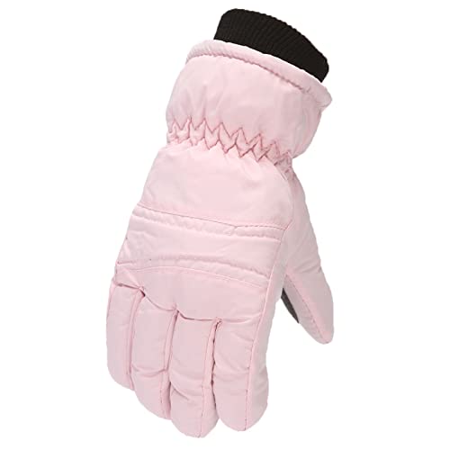 Ahagogo 4-12 Jahre Handschuhe Kinder Winter schneehandschuhe Skihandschuhe für Mädchen Jungen Warm Fleece Winterhandschuhe Fahrradhandschuhe Kinder Ski Handschuhe Winter Skihandschuhe von Ahagogo