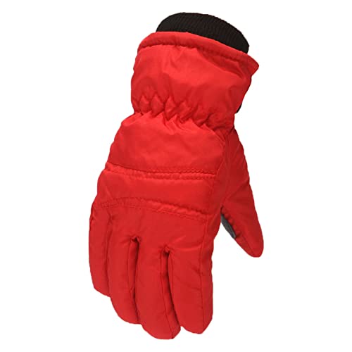 Ahagogo 4-12 Jahre Handschuhe Kinder Winter schneehandschuhe Skihandschuhe für Mädchen Jungen Warm Fleece Winterhandschuhe Fahrradhandschuhe Kinder Ski Handschuhe Winter Skihandschuhe von Ahagogo